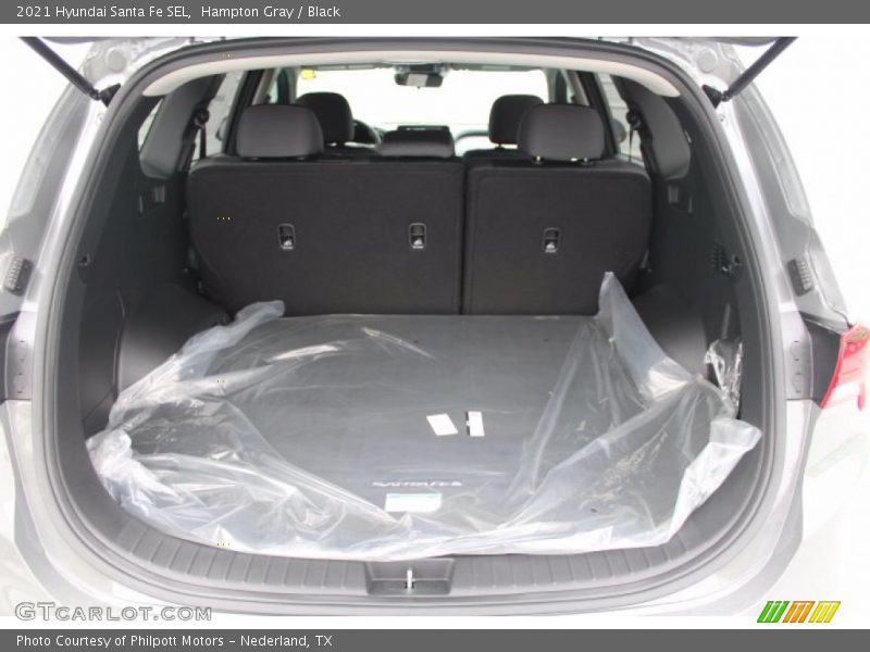 Hampton Gray / Black 2021 Hyundai Santa Fe SEL