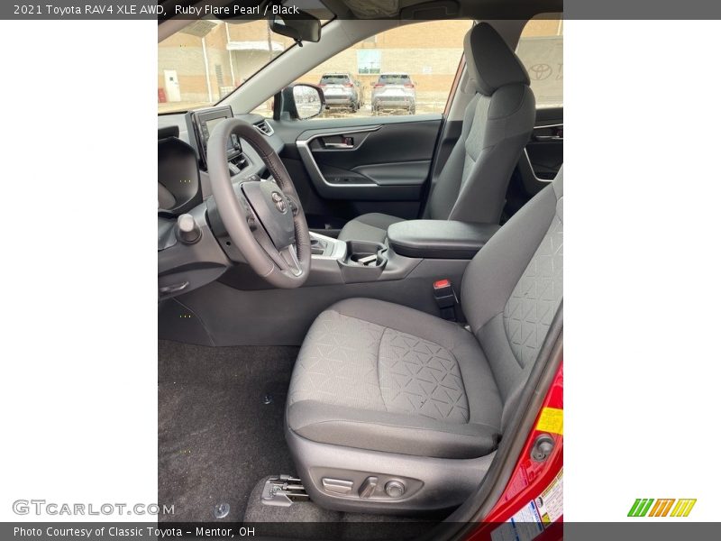 Ruby Flare Pearl / Black 2021 Toyota RAV4 XLE AWD