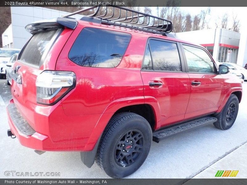 Barcelona Red Metallic / Black 2021 Toyota 4Runner Venture 4x4