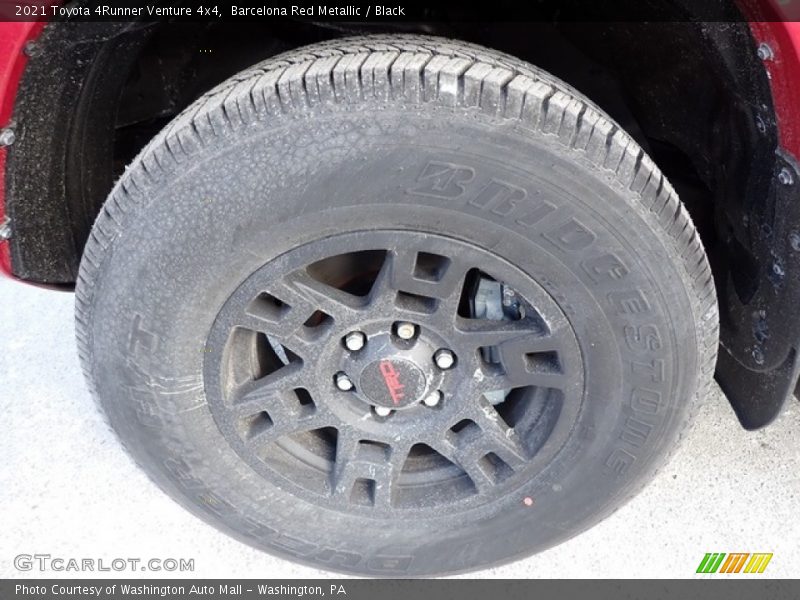 Barcelona Red Metallic / Black 2021 Toyota 4Runner Venture 4x4