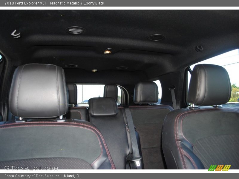 Magnetic Metallic / Ebony Black 2018 Ford Explorer XLT