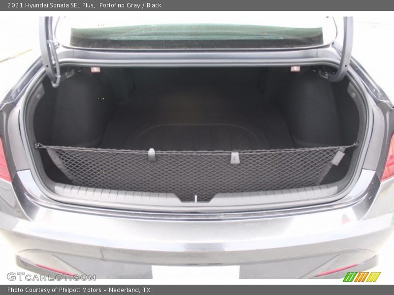 Portofino Gray / Black 2021 Hyundai Sonata SEL Plus