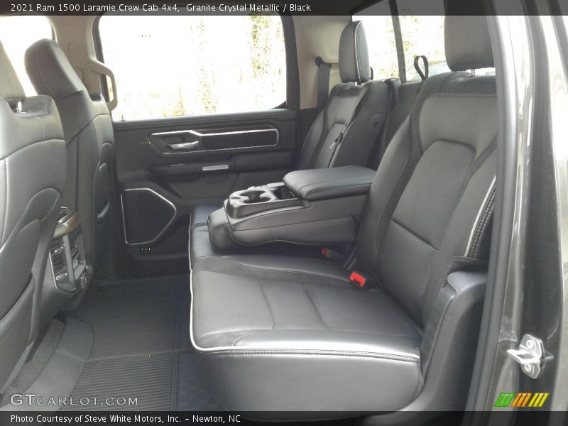 Granite Crystal Metallic / Black 2021 Ram 1500 Laramie Crew Cab 4x4