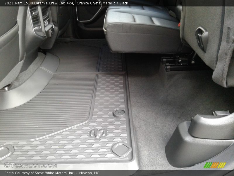 Granite Crystal Metallic / Black 2021 Ram 1500 Laramie Crew Cab 4x4