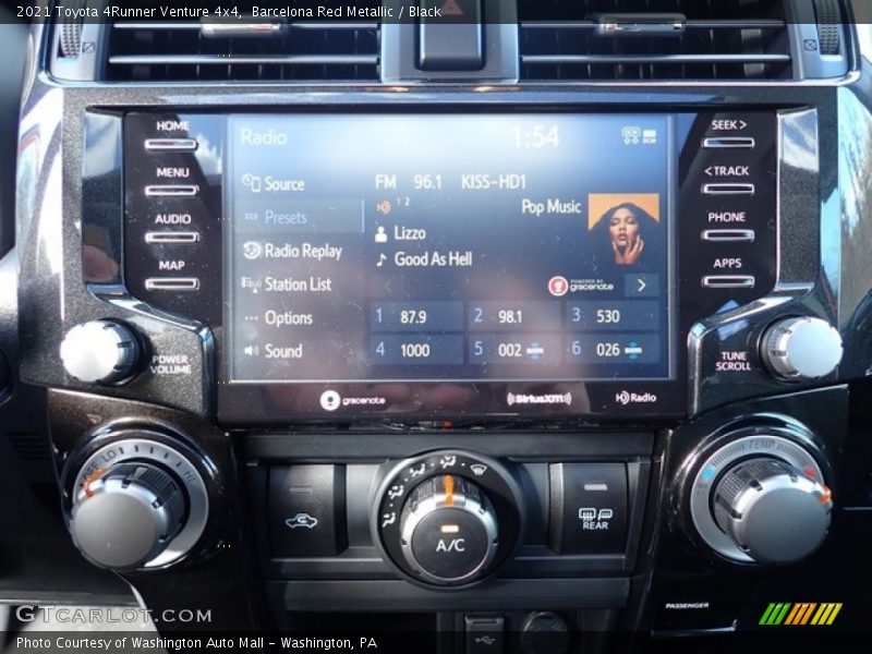Barcelona Red Metallic / Black 2021 Toyota 4Runner Venture 4x4