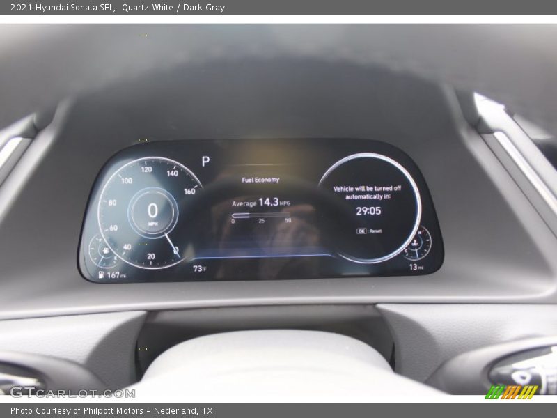 Quartz White / Dark Gray 2021 Hyundai Sonata SEL