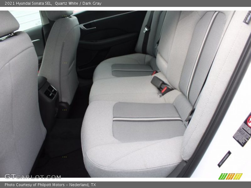 Quartz White / Dark Gray 2021 Hyundai Sonata SEL