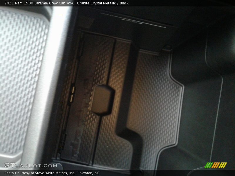 Granite Crystal Metallic / Black 2021 Ram 1500 Laramie Crew Cab 4x4