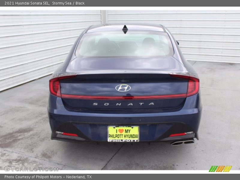 Stormy Sea / Black 2021 Hyundai Sonata SEL