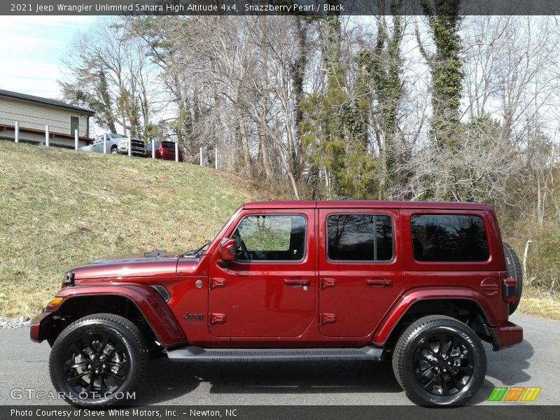  2021 Wrangler Unlimited Sahara High Altitude 4x4 Snazzberry Pearl