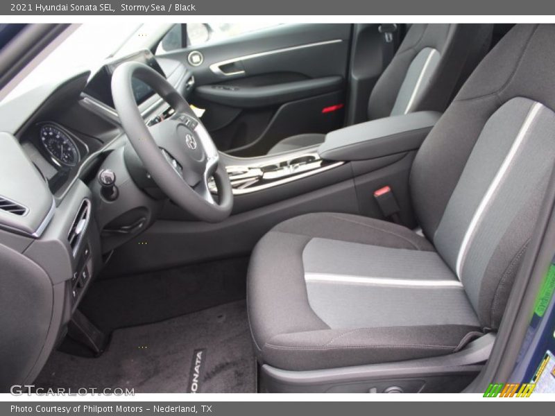 Stormy Sea / Black 2021 Hyundai Sonata SEL