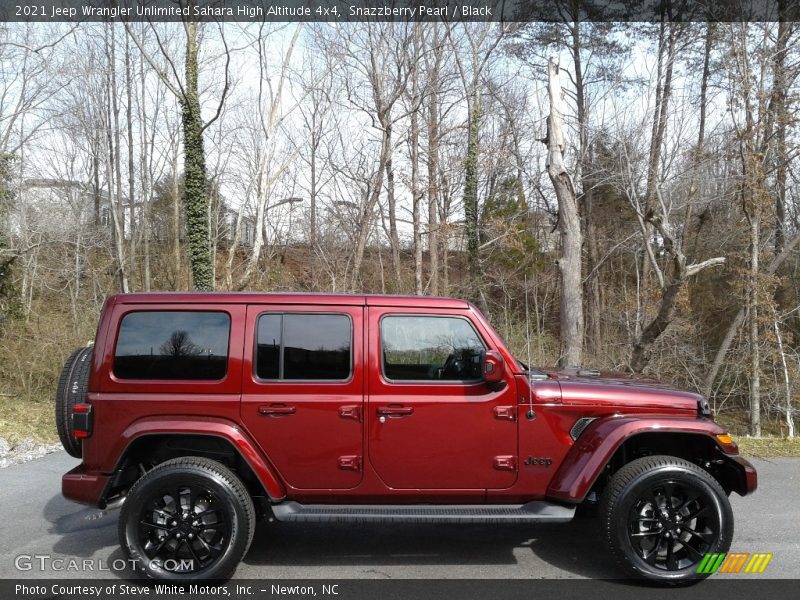  2021 Wrangler Unlimited Sahara High Altitude 4x4 Snazzberry Pearl