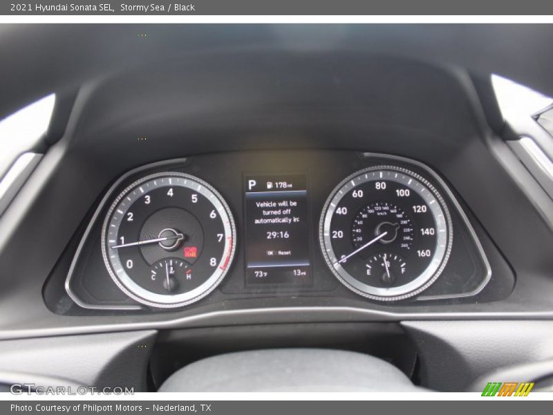 Stormy Sea / Black 2021 Hyundai Sonata SEL