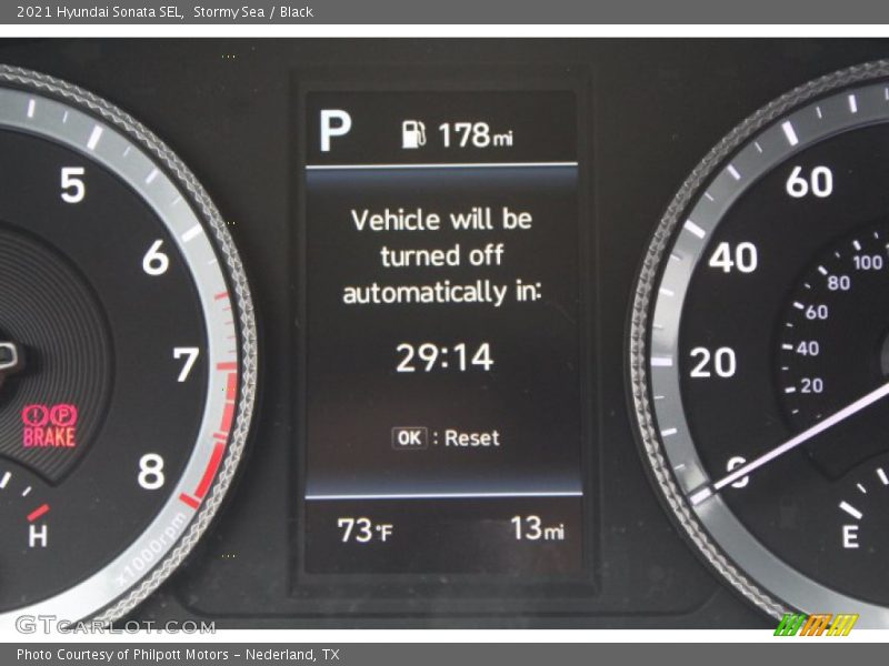 Stormy Sea / Black 2021 Hyundai Sonata SEL