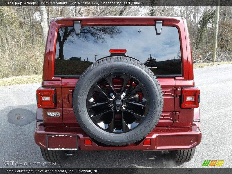 Snazzberry Pearl / Black 2021 Jeep Wrangler Unlimited Sahara High Altitude 4x4