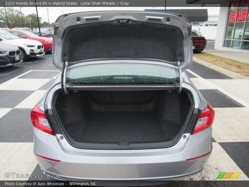 Lunar Silver Metallic / Gray 2020 Honda Accord EX-L Hybrid Sedan