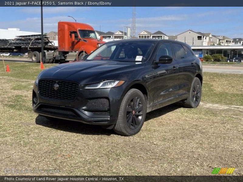 Santorini Black / Ebony/Ebony 2021 Jaguar F-PACE P250 S