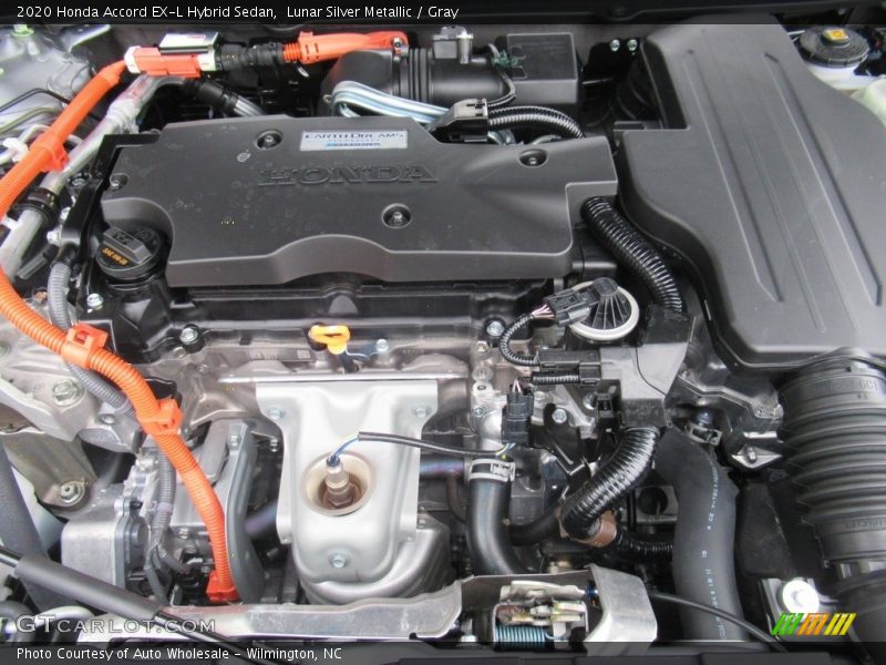 Lunar Silver Metallic / Gray 2020 Honda Accord EX-L Hybrid Sedan