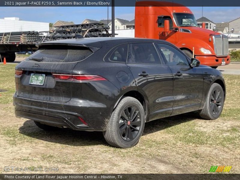 Santorini Black / Ebony/Ebony 2021 Jaguar F-PACE P250 S