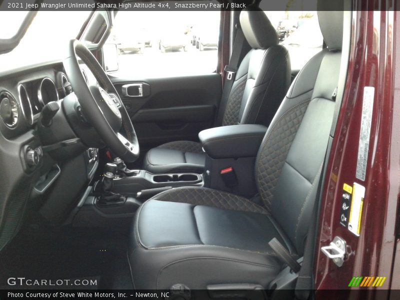 Snazzberry Pearl / Black 2021 Jeep Wrangler Unlimited Sahara High Altitude 4x4