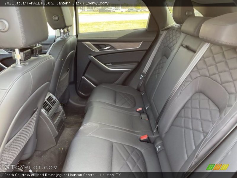 Rear Seat of 2021 F-PACE P250 S