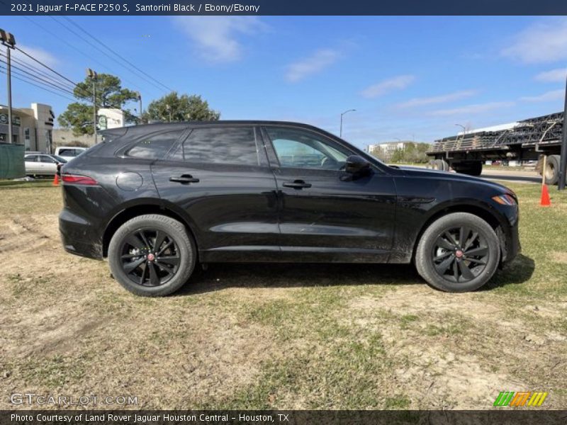 Santorini Black / Ebony/Ebony 2021 Jaguar F-PACE P250 S