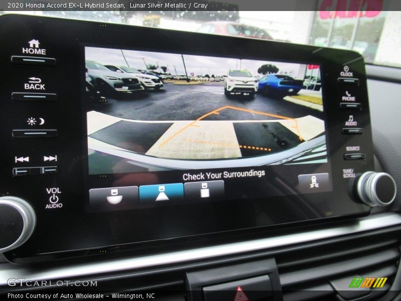 Lunar Silver Metallic / Gray 2020 Honda Accord EX-L Hybrid Sedan