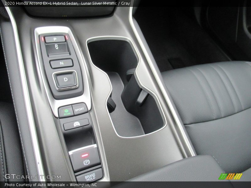 Lunar Silver Metallic / Gray 2020 Honda Accord EX-L Hybrid Sedan