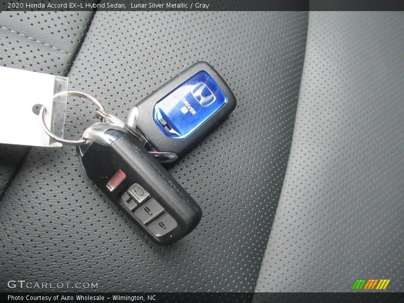 Lunar Silver Metallic / Gray 2020 Honda Accord EX-L Hybrid Sedan