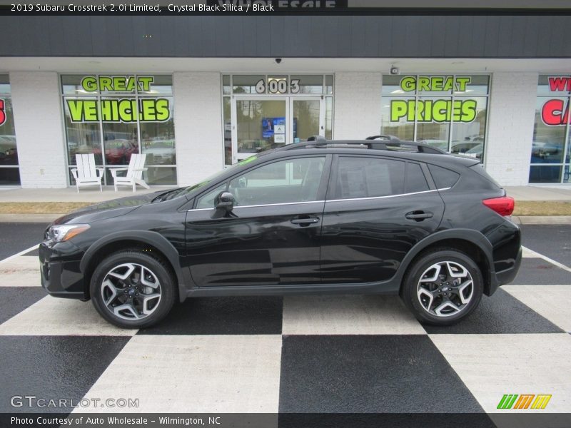Crystal Black Silica / Black 2019 Subaru Crosstrek 2.0i Limited