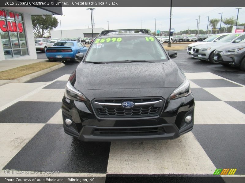 Crystal Black Silica / Black 2019 Subaru Crosstrek 2.0i Limited