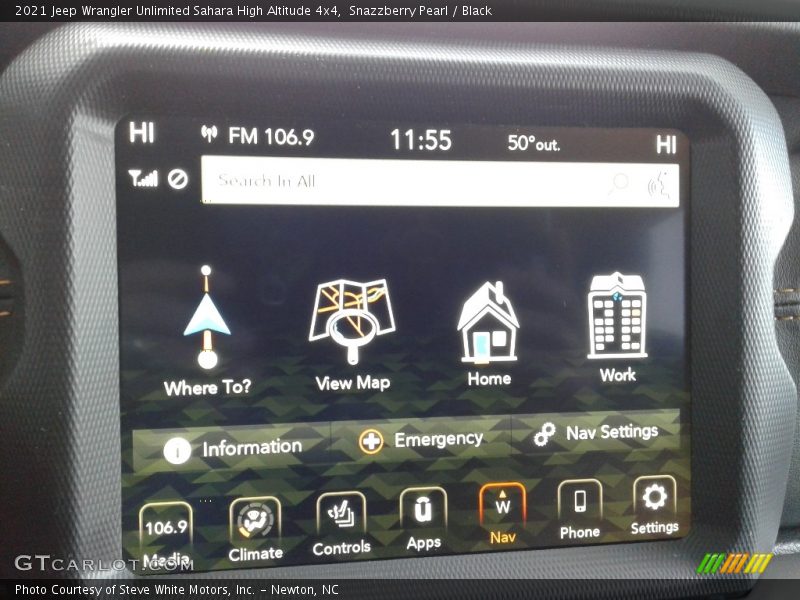 Snazzberry Pearl / Black 2021 Jeep Wrangler Unlimited Sahara High Altitude 4x4