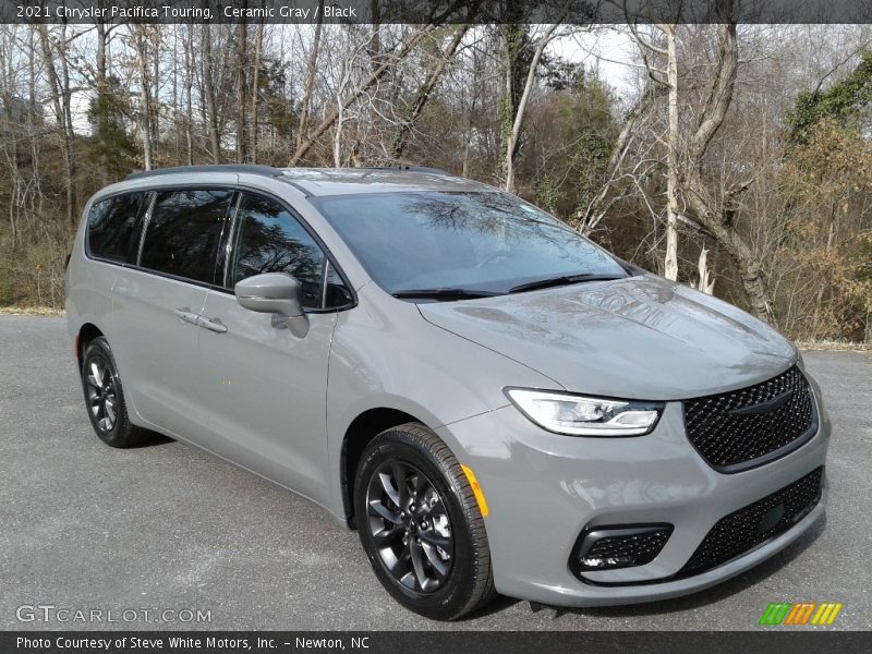 Ceramic Gray / Black 2021 Chrysler Pacifica Touring