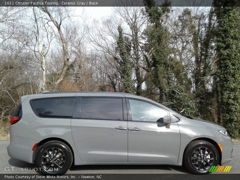 Ceramic Gray / Black 2021 Chrysler Pacifica Touring