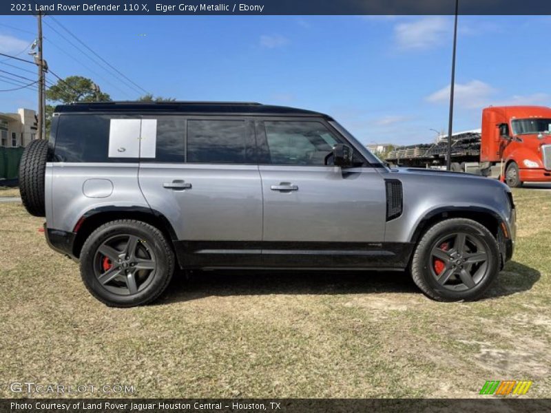 Eiger Gray Metallic / Ebony 2021 Land Rover Defender 110 X