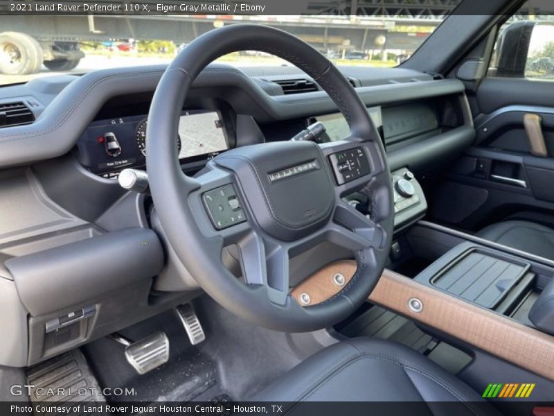 Dashboard of 2021 Defender 110 X