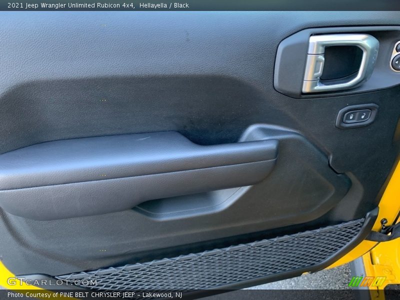 Hellayella / Black 2021 Jeep Wrangler Unlimited Rubicon 4x4