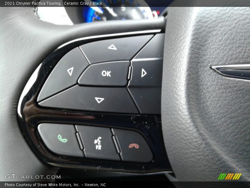 Ceramic Gray / Black 2021 Chrysler Pacifica Touring