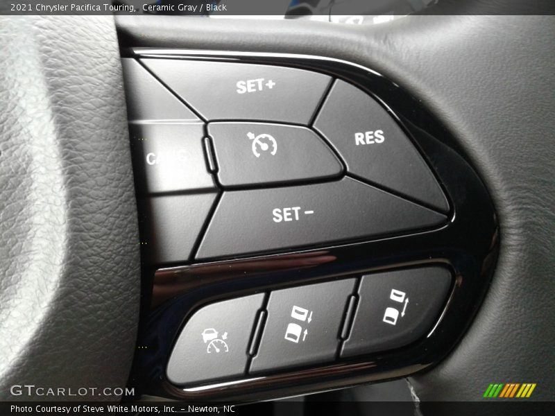 Ceramic Gray / Black 2021 Chrysler Pacifica Touring
