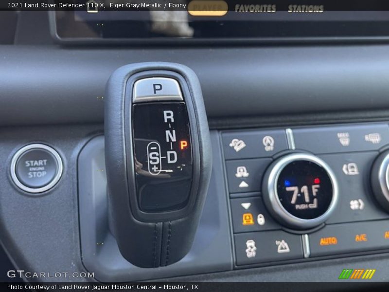  2021 Defender 110 X 8 Speed Automatic Shifter