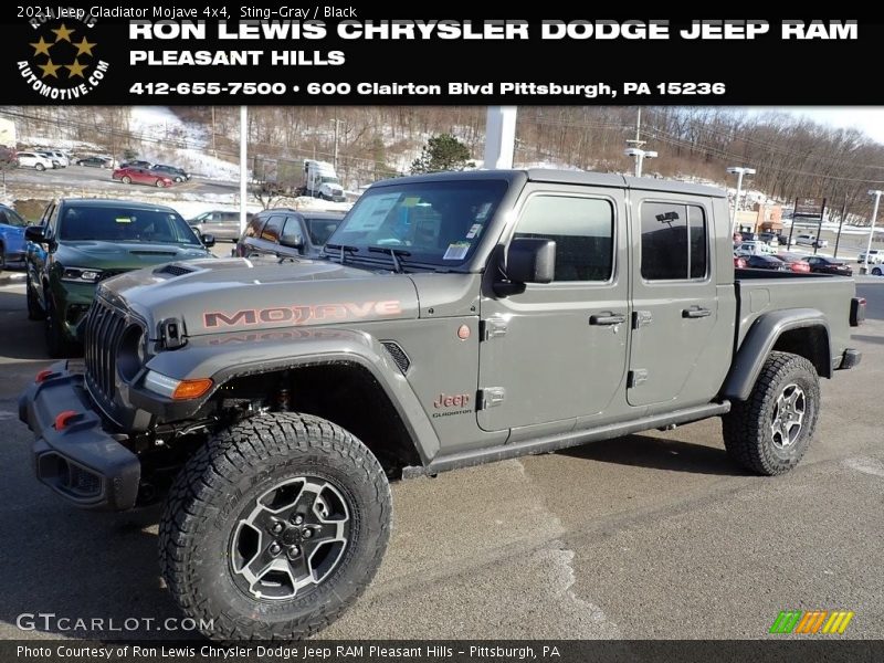 Sting-Gray / Black 2021 Jeep Gladiator Mojave 4x4