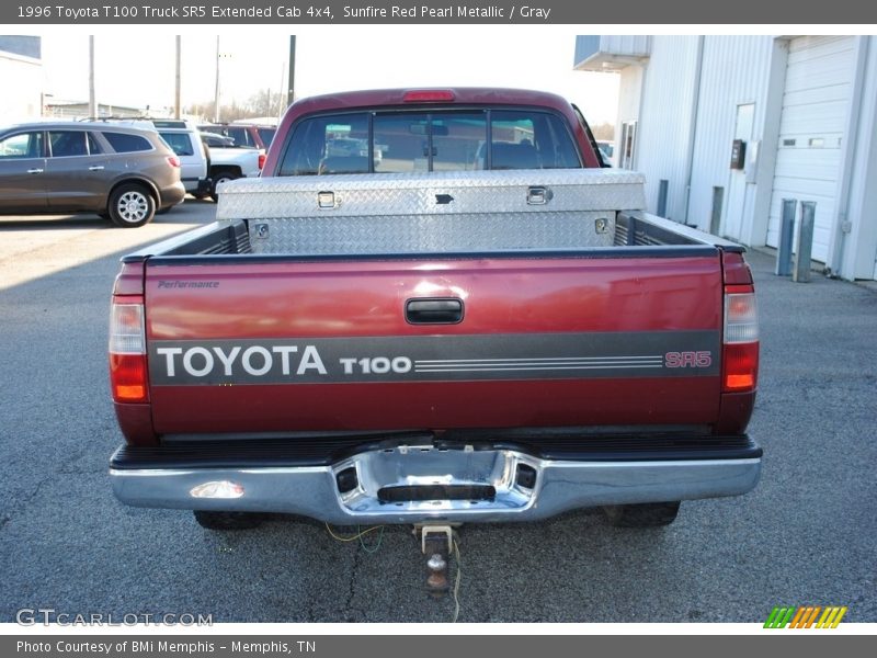  1996 T100 Truck SR5 Extended Cab 4x4 Sunfire Red Pearl Metallic