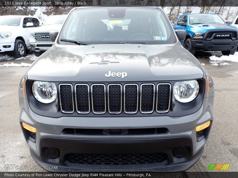 Sting-Gray / Black 2021 Jeep Renegade Sport