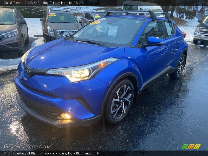 Blue Eclipse Metallic / Black 2018 Toyota C-HR XLE