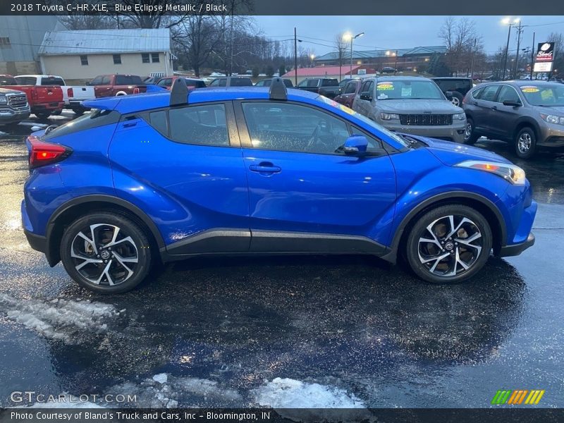 Blue Eclipse Metallic / Black 2018 Toyota C-HR XLE
