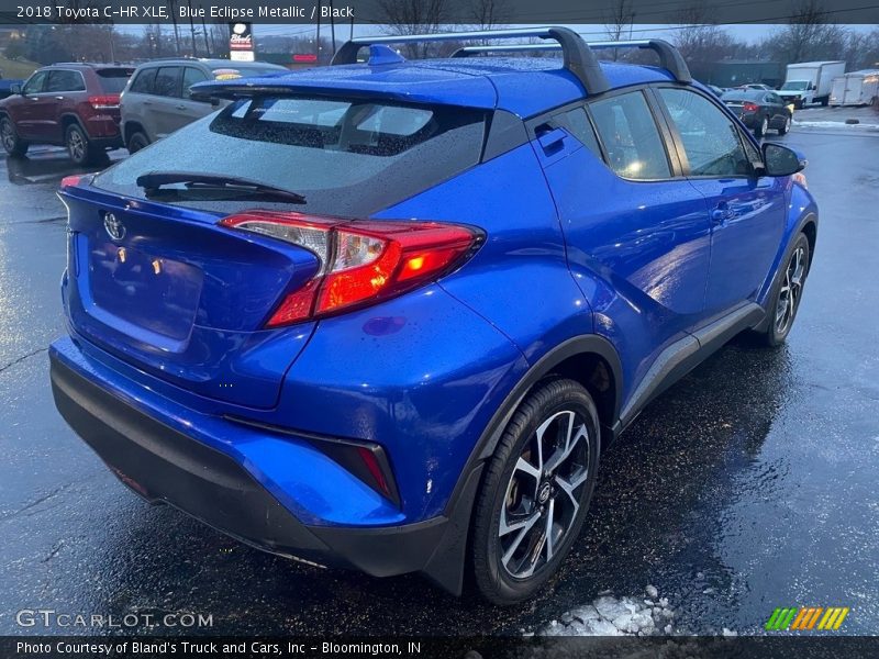 Blue Eclipse Metallic / Black 2018 Toyota C-HR XLE