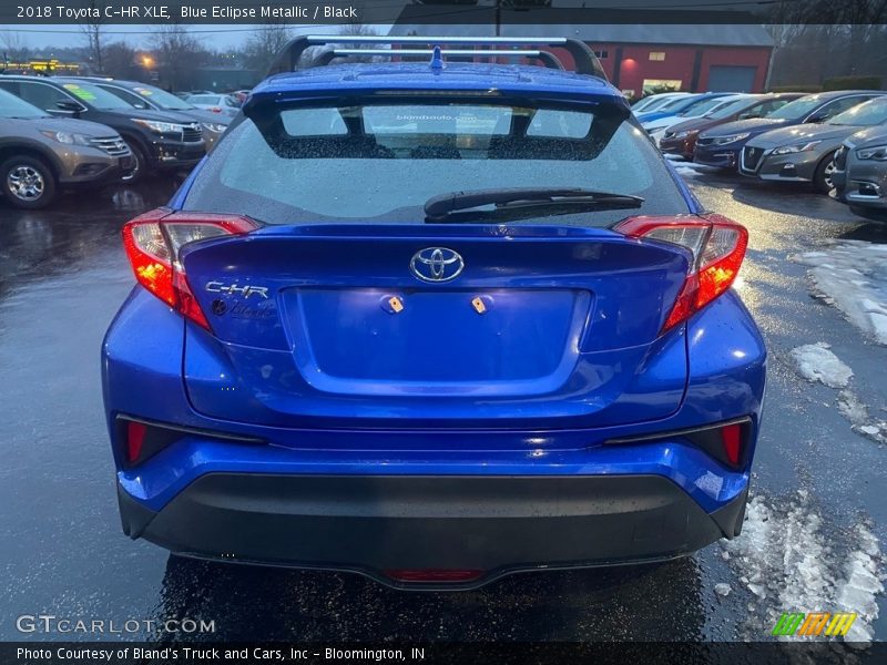 Blue Eclipse Metallic / Black 2018 Toyota C-HR XLE