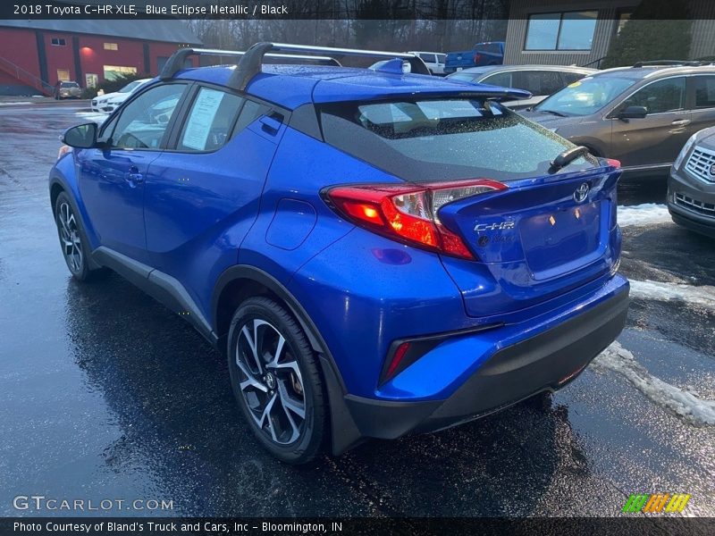 Blue Eclipse Metallic / Black 2018 Toyota C-HR XLE