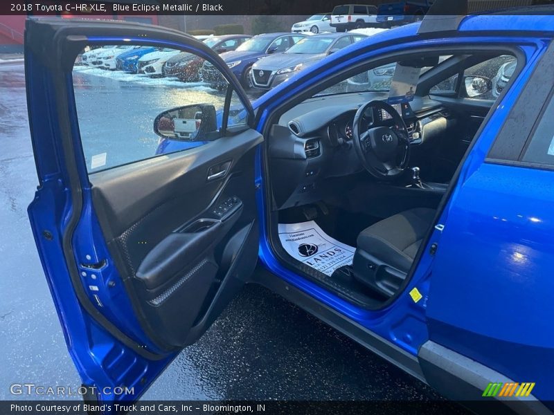 Blue Eclipse Metallic / Black 2018 Toyota C-HR XLE