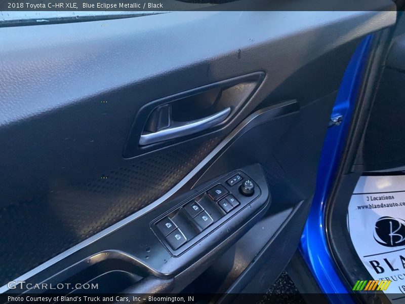 Blue Eclipse Metallic / Black 2018 Toyota C-HR XLE